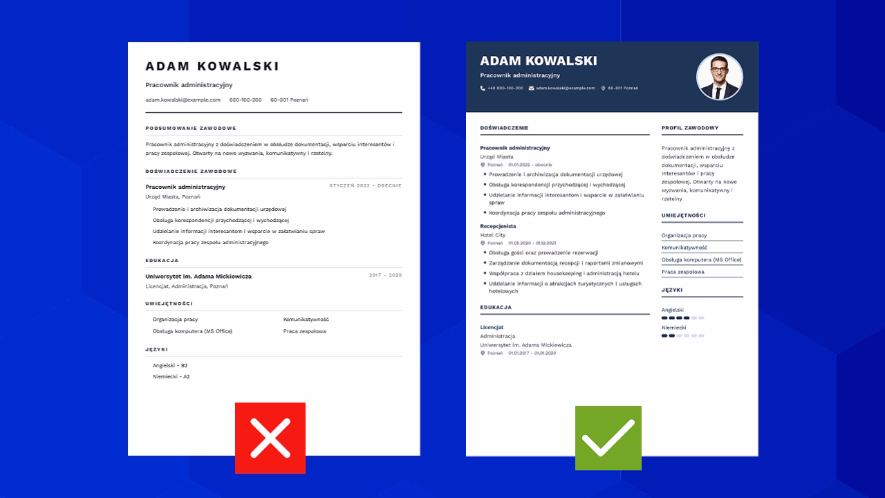 Stwórz CV